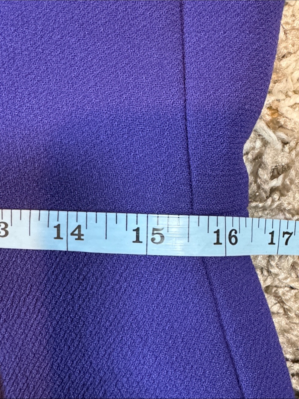 J.Crew Y2K Classic Purple Wool Blend Pea Coat size 4 - Picture 12 of 16